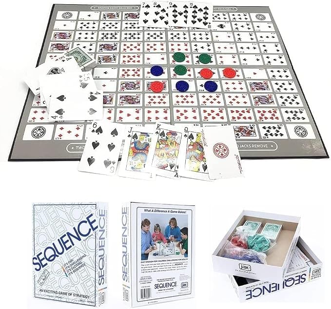 Sequence – Board and Card Strategy Game