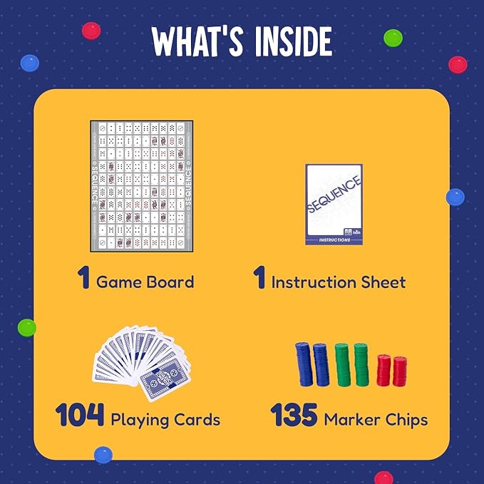 Sequence – Board and Card Strategy Game