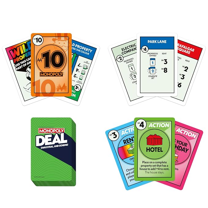 Monopoly Deal – 15-Minute Card Game