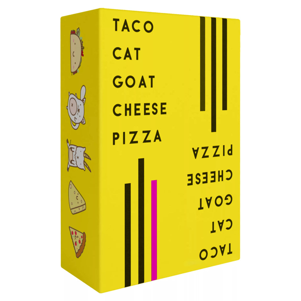 Taco Cat Goat Cheese Pizza – Fast Reflex Party Card Game