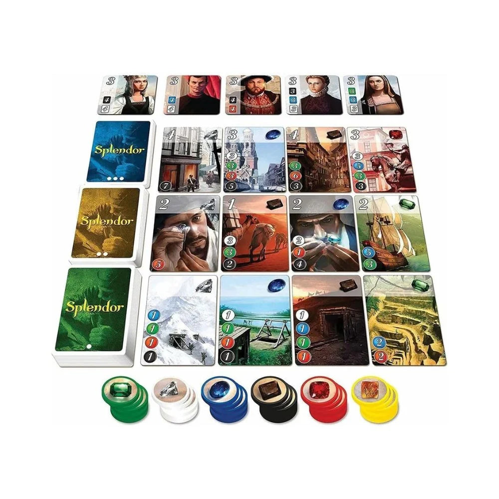 Splendor – Gem Trading Engine-Building Board Game