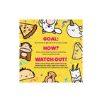Taco Cat Goat Cheese Pizza – Fast Reflex Party Card Game
