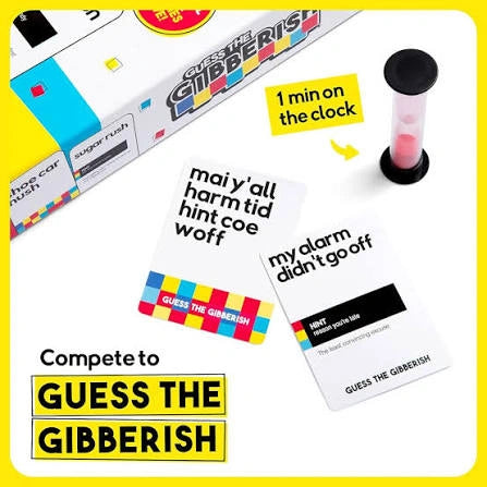 Incoherent Family Edition – Gibberish Decoding Party Game