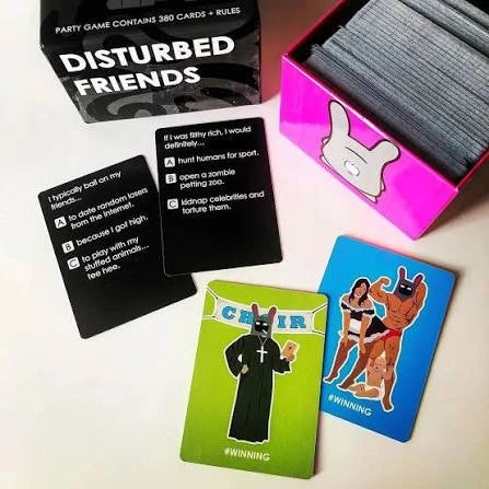 Disturbed Friends – Adult Party Game (18+)