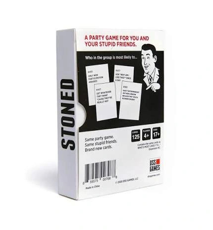 Drunk Stoned or Stupid – Adult Party Game (17+)